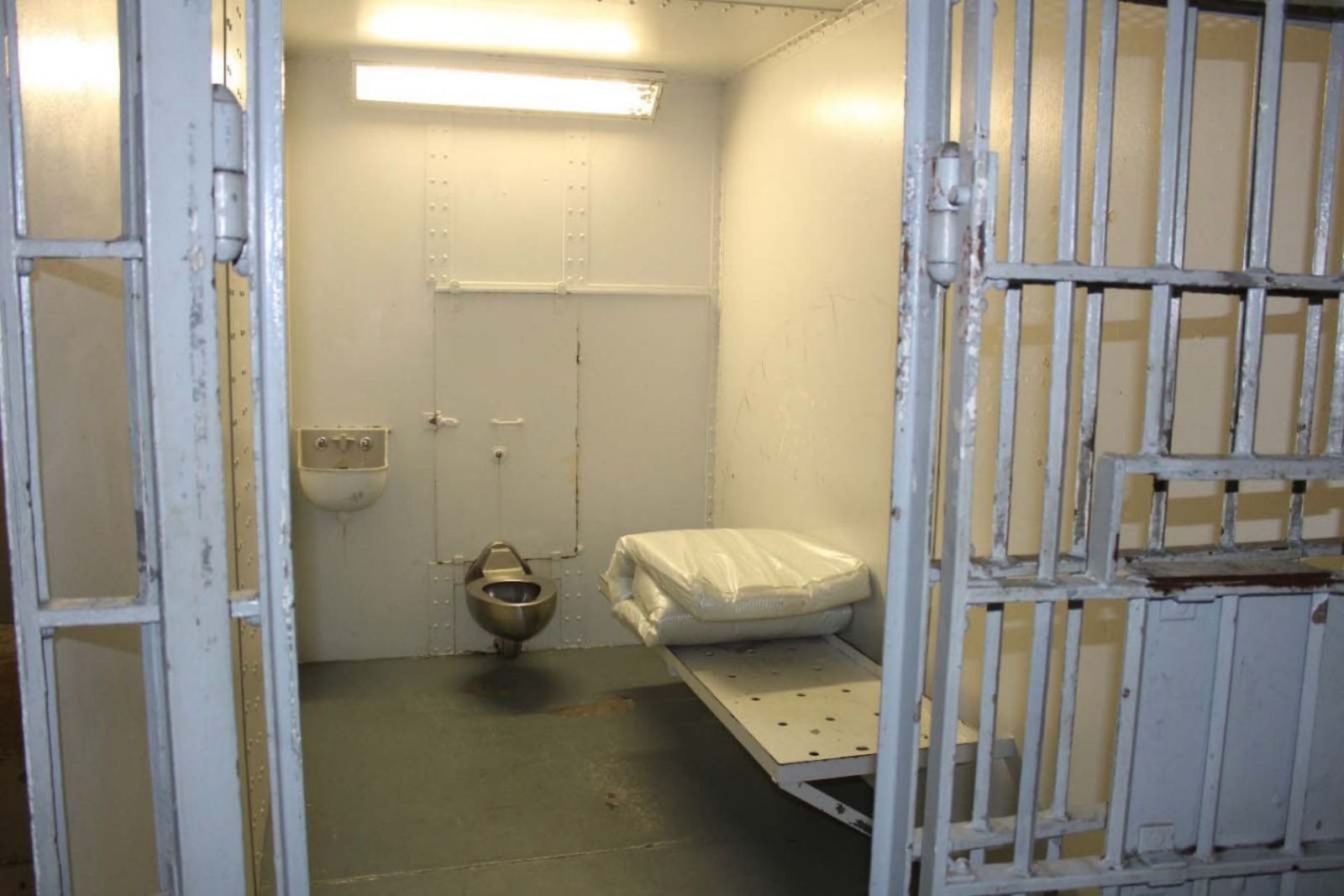 Detail of a cell in C Block.