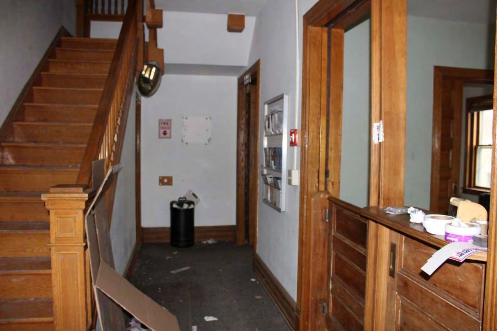 Main hall of the former Sheriff’s Residence.